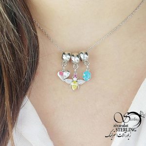 گردنبند فانتزی آویز سنجاقک کد 17024