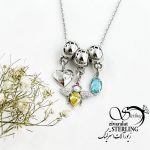 گردنبند فانتزی آویز سنجاقک کد 17024