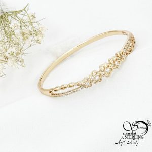 دستبند النگویی گلریز برند ژوپینگ کد 17519