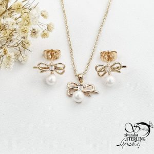 نیمست پاپیون و مروارید برند ژوپینگ کد 17606