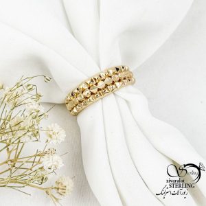 انگشتر ژوپینگ طرح طلا کد 17649