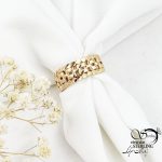 انگشتر طرح طلا برند ژوپینگ کد 17651