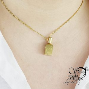 گردنبند استیل جای عطر یار کد 17686