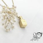گردنبند استیل جای عطر یار کد 17686