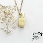 گردنبند استیل جای عطر یار کد 17686