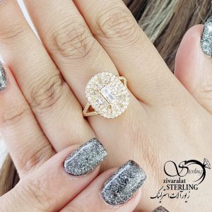 انگشتر ژوپینگ جواهری (مجلسی) کد 17705