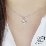 گردنبند نقره طرح کلاسیک نقره 925 عیار کد 17839