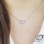 گردنبند نقره مدرن مگنتی عیار925 کد 17862