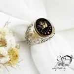 انگشتر نقره عیار925 طرح امپراتوری کد 18207