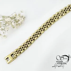 دستبند رولکس مارک استیل کد 16410