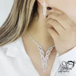 سرویس جواهری آویز ریش دار کد 18690