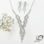 سرویس جواهری آویز ریش دار کد 18690