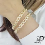 پک النگو 2عددی طلاروس 7میل طرح کارتیر کد 18758
