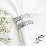 حلقه ست (حلقه) دور طرح دار کد 18821