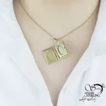 گردنبند استیل قاب عکسی (لاگت) کد 18982