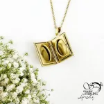 گردنبند استیل قاب عکسی (لاگت) کد 18982