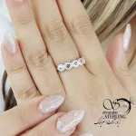 انگشتر نقره چشم نظر عیار 925 کد 19470