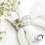 حلقه ست نقره 925 عیار کد 19509
