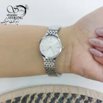 ساعت برند CITIZEN بند استیل صفحه سفید کد 19963