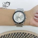 ساعت برند CASIO (کاسیو) بند استیل صفحه سفید کد 19981