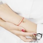 1 دستبند زنانه برند ژوپینگ آویز قلبی کد 5341