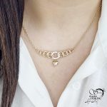 گردنبند کارتیر آویز قلب مارک ژوپینگ کد 13774