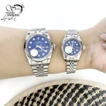 ساعت ست صفحه آبی برند رولکس (ROLEX) کد 19995