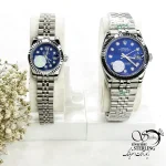 ساعت ست صفحه آبی برند رولکس (ROLEX) کد 19995