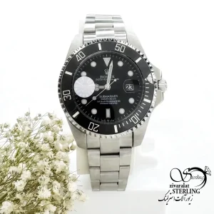 ساعت مردانه برند ROLEX (رولکس) صفحه مشکی کد 20011