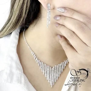 سرویس مجلسی زنانه فول نگین کد 20059