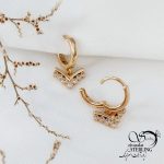 گوشواره ژوپینگ آویز طرح فلش کد 11851