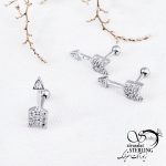 پیرسینگ گوش طرح فلش با کد 12280