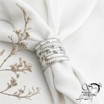 انگشتر سفید چند ردیفه (دیوید یورمن) کد 12673