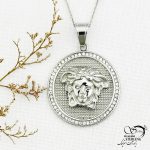 گردنبند مدوسا برند استیل کد 12790
