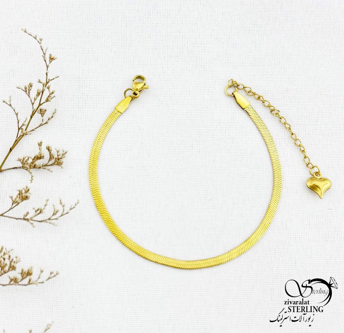 12846-st-100-4d8aad8a7-copy.jpg دستبند ماری استیل طرح طلا کد 12846