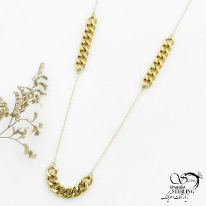 گردنبند استیل کارتیر با کد 13375