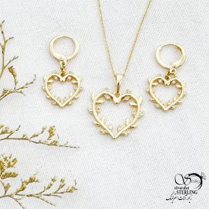 نیمست قلب طرح دار برند ژوپینگ کد 13781