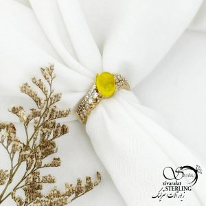 انگشتر شرف الشمس مارک طلاروس کد 14548