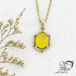 گردنبند شرف الشمس طلاروس کد 14680