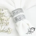 حلقه ست مجلسی طرح طلا کد 18816