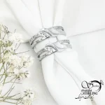 حلقه (حلقه ست) طرح موج دار کد 18827