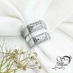حلقه ست رکاب آیینه ای طرح کلاسیک کد 18831