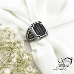 انگشتر مدرن نقره ترک عیار925 کد 20242