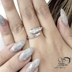 انگشتر مار نقره طرح کلاسیک کد 20264