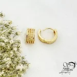 گوشواره کلیپسی طرح طلا کد 20489