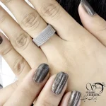انگشتر کلاسیک حصیری اسپرت کد 20549