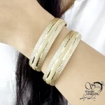 تک پوش طلاروس مشابه طلا با پهنای 15 میل کد 20555