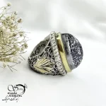 انگشتر نقره درنجف با ذکر یا غفار الذنوب کد 20563
