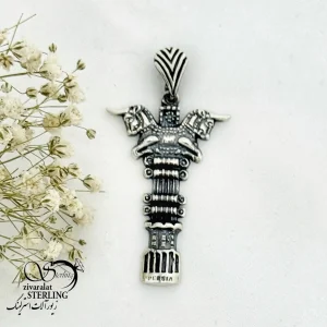 پلاک 925 عیار طرح تخت جمشید کد 20604