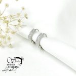 گوشواره حلقه ای نقره 925عیار کد 6404